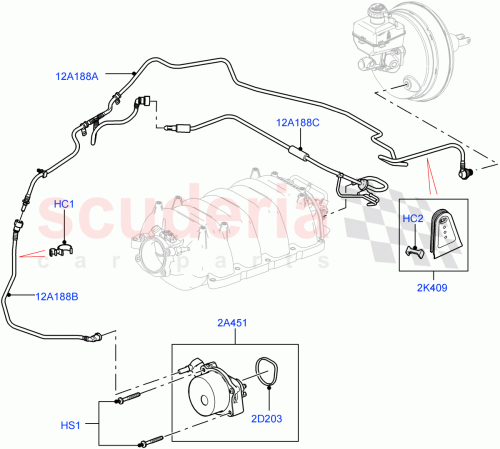 Part Diagram for Land Rover LR046111