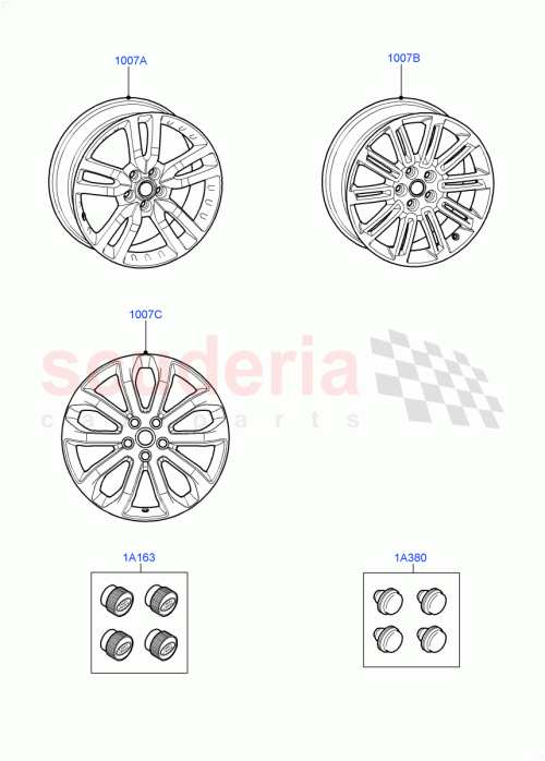 Part Diagram for Land Rover LR058061