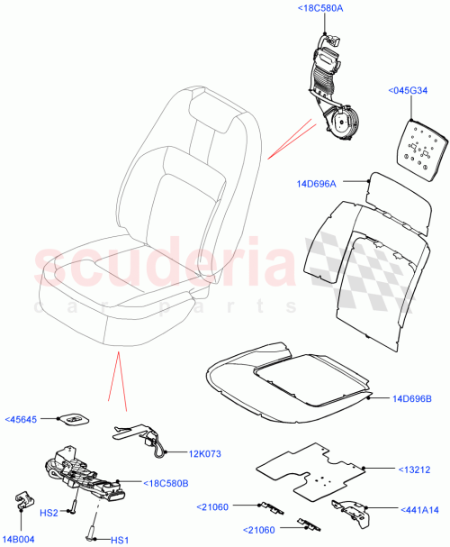 Part Diagram for Land Rover LR111343