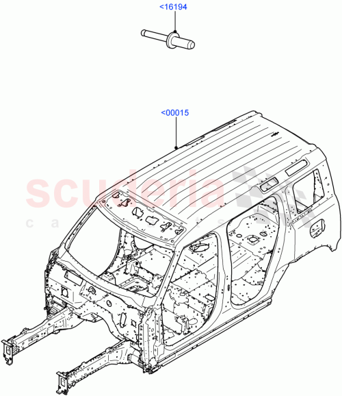Part Diagram for Land Rover LR131247