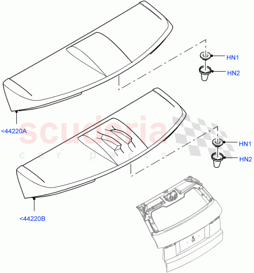 Part Diagram for Land Rover LR095271
