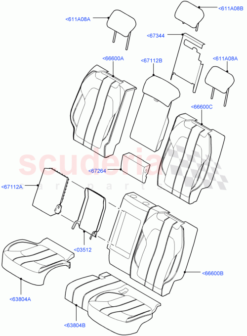 Part Diagram for Land Rover LR042650