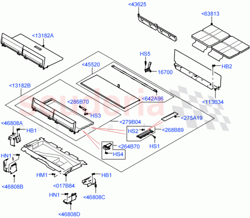 Part Diagram for Land Rover LR151584