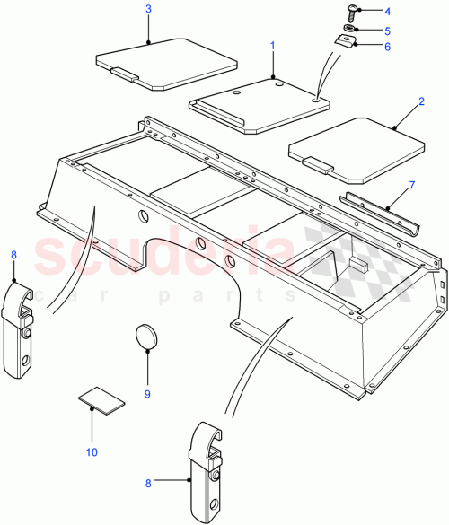 Part Diagram for Land Rover LR045414