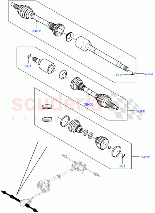 Part Diagram for Land Rover LR064634