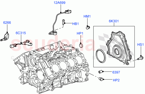 Part Diagram for Land Rover 1419002