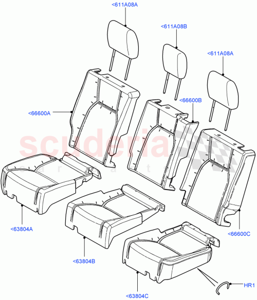 Part Diagram for Land Rover LR057962