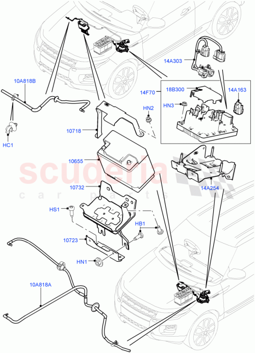 Part Diagram for Land Rover LR048786