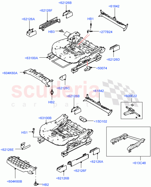 Part Diagram for Land Rover LR156745