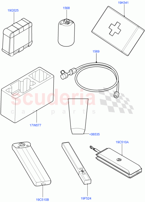 Part Diagram for Land Rover LR034913