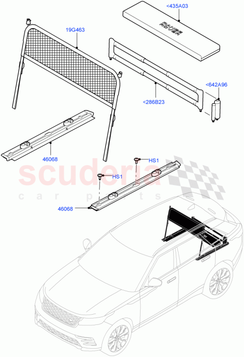 Part Diagram for Land Rover LR091491