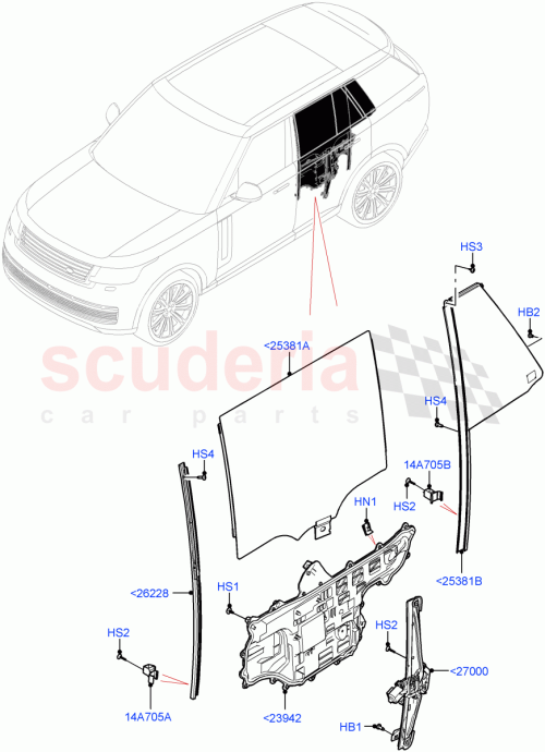 Part Diagram for Land Rover LR153918