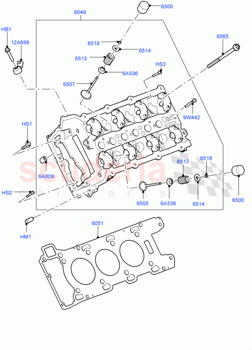 Part Diagram for Land Rover LR037275