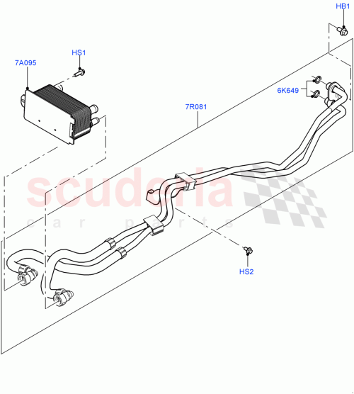 Part Diagram for Land Rover LR153337