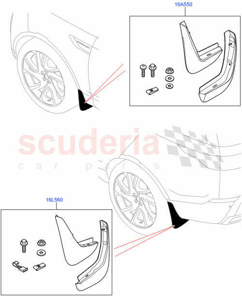 Part Diagram for Land Rover VPLRP0357