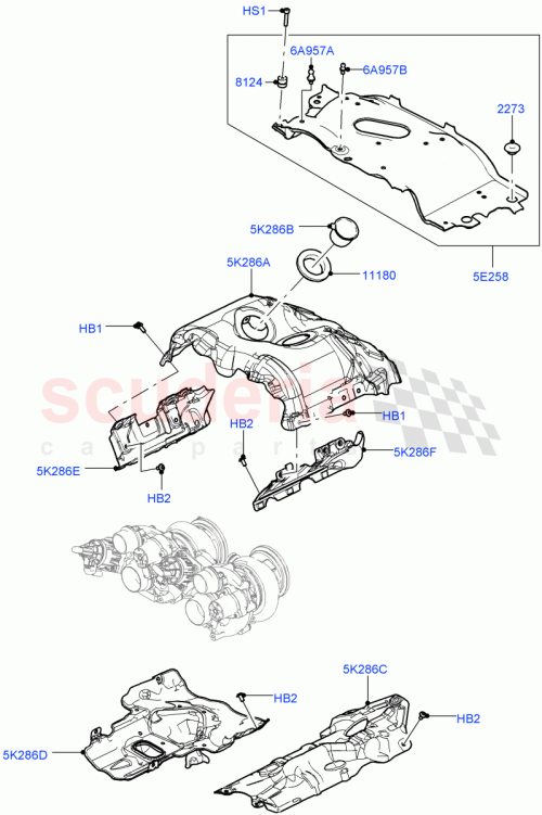 Part Diagram for Land Rover LR163179