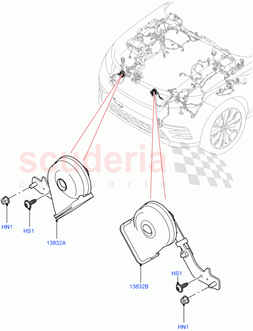 Part Diagram for Land Rover LR091024