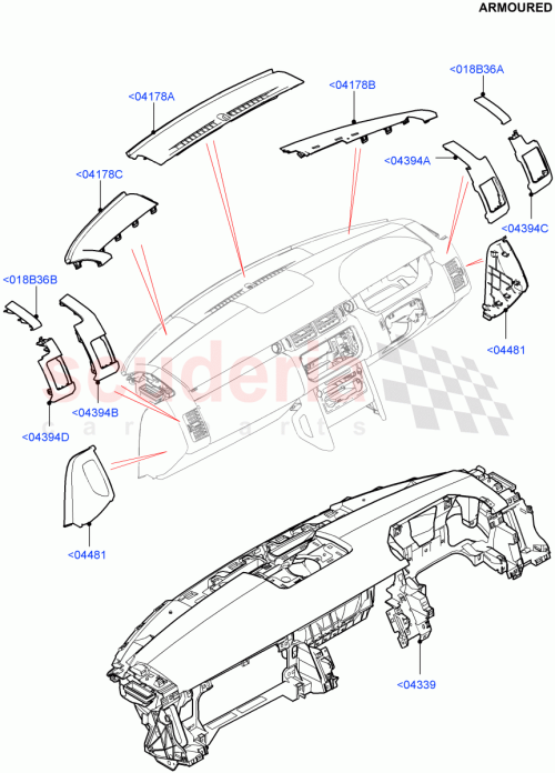 Part Diagram for Land Rover LR075876