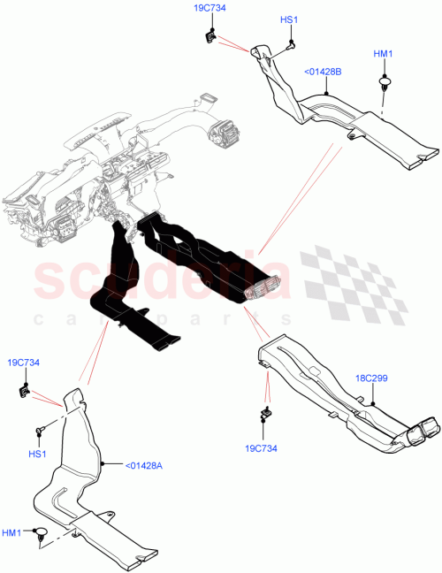 Part Diagram for Land Rover LR161570