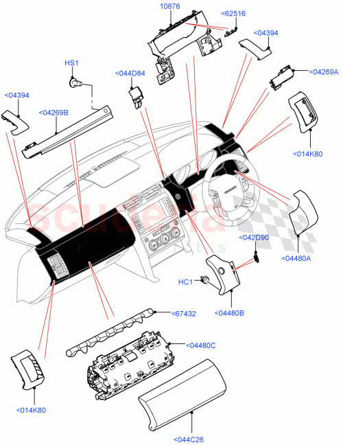 Part Diagram for Land Rover LR087066