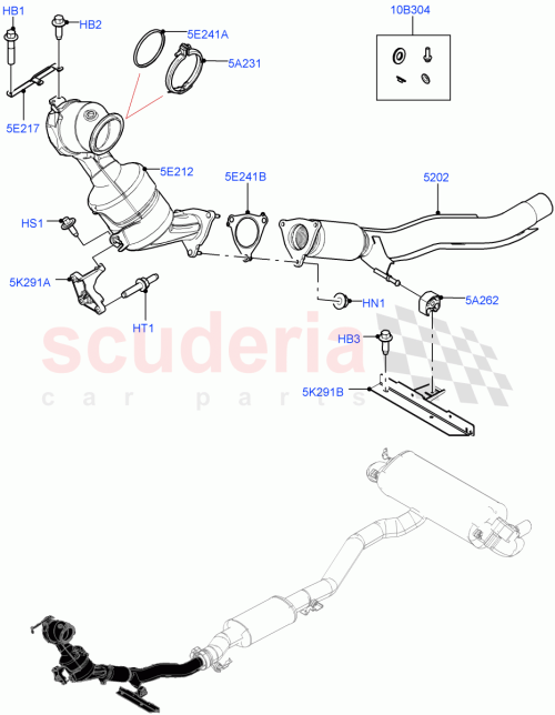 Part Diagram for Land Rover LR094445