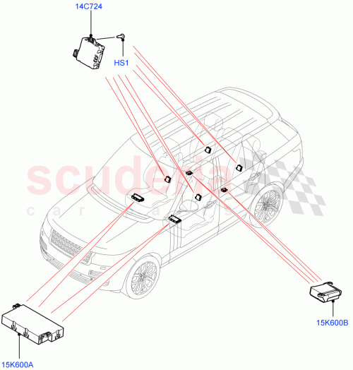 Part Diagram for Land Rover LR113823
