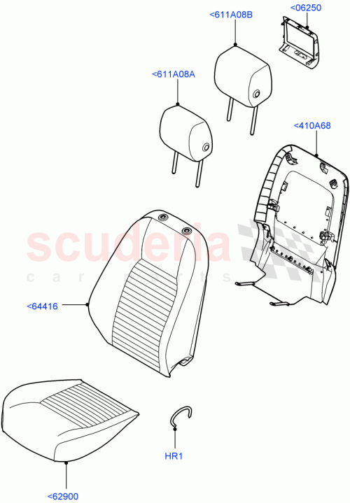 Part Diagram for Land Rover LR097313