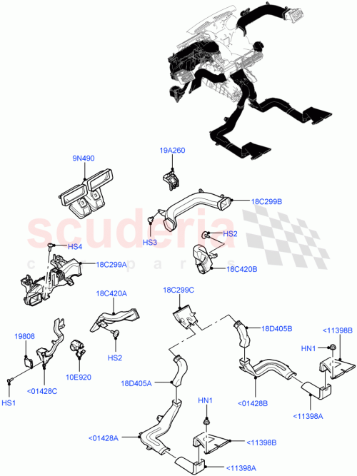 Part Diagram for Land Rover LR059580