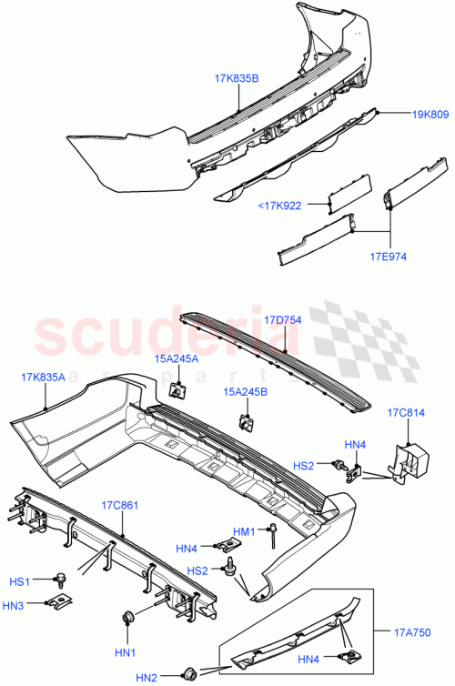 Part Diagram for Land Rover DQL000020
