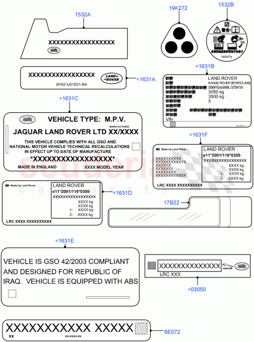 Part Diagram for Land Rover LR144839