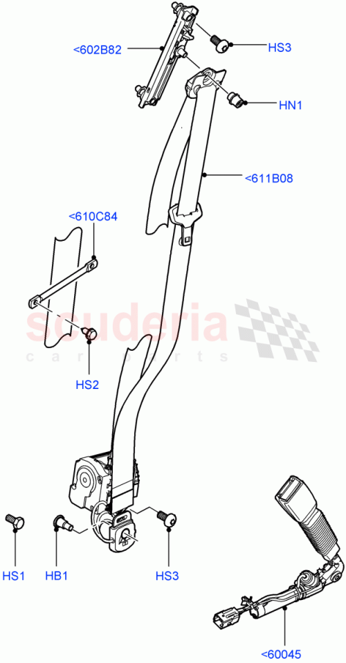 Part Diagram for Land Rover EYP000140