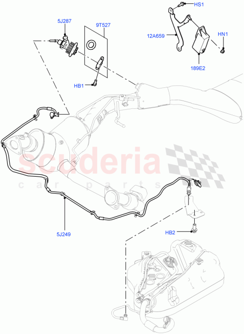Part Diagram for Land Rover LR071032