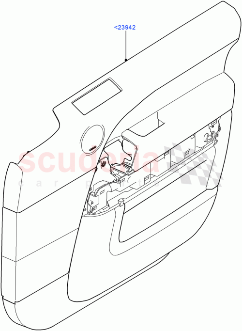Part Diagram for Land Rover LR105243