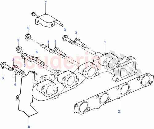 Part Diagram for Land Rover LR029905