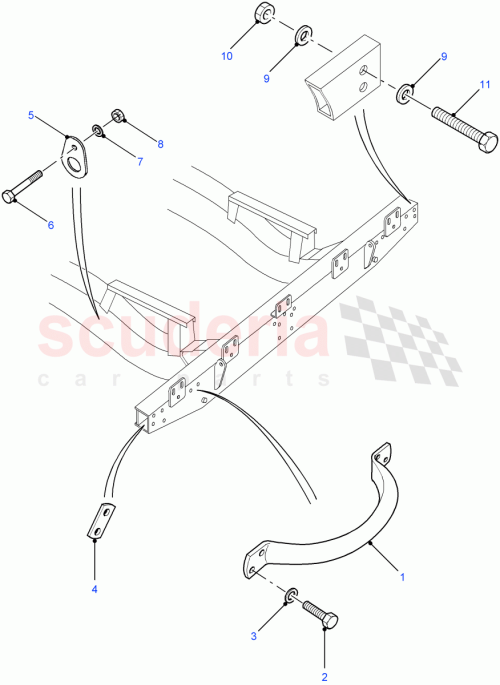 Part Diagram for Land Rover DYG000040