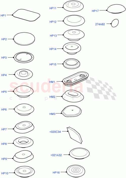 Part Diagram for Land Rover LR068408