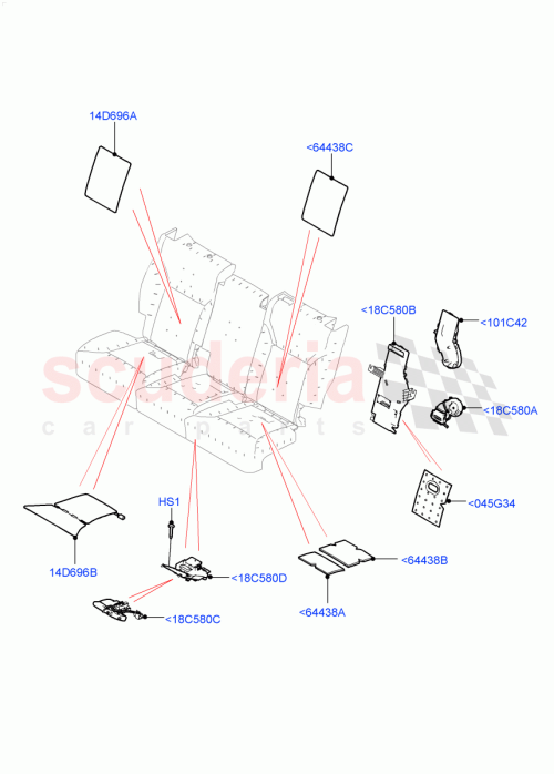 Part Diagram for Land Rover LR166259