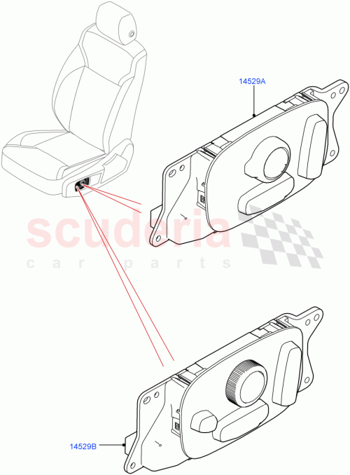 Part Diagram for Land Rover LR081338