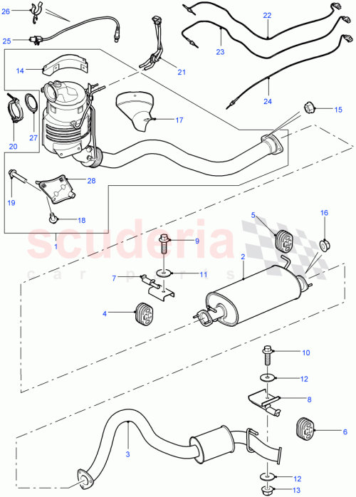 Part Diagram for Land Rover LR030006