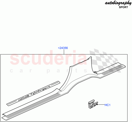 Part Diagram for Land Rover LR018872