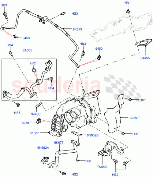 Part Diagram for Land Rover LR072560