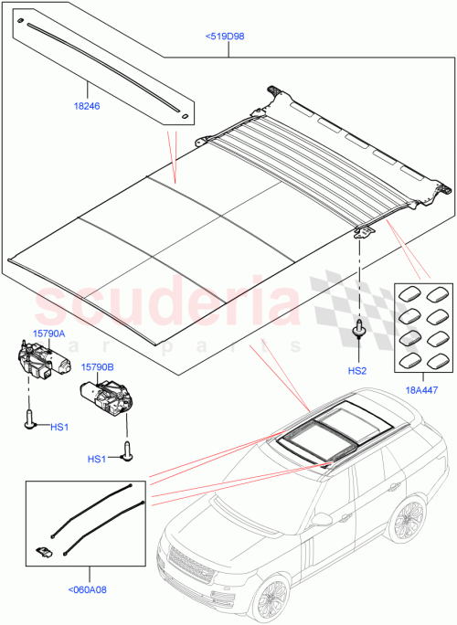 Part Diagram for Land Rover LR052115