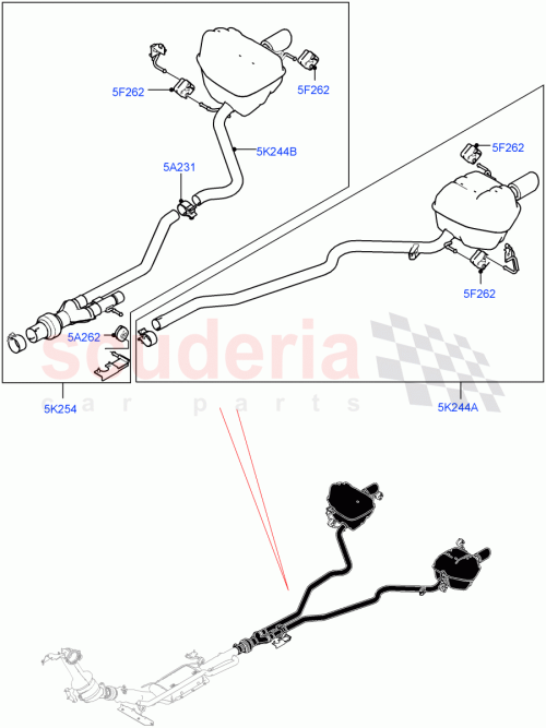 Part Diagram for Land Rover LR068438