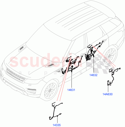 Part Diagram for Land Rover LR119337