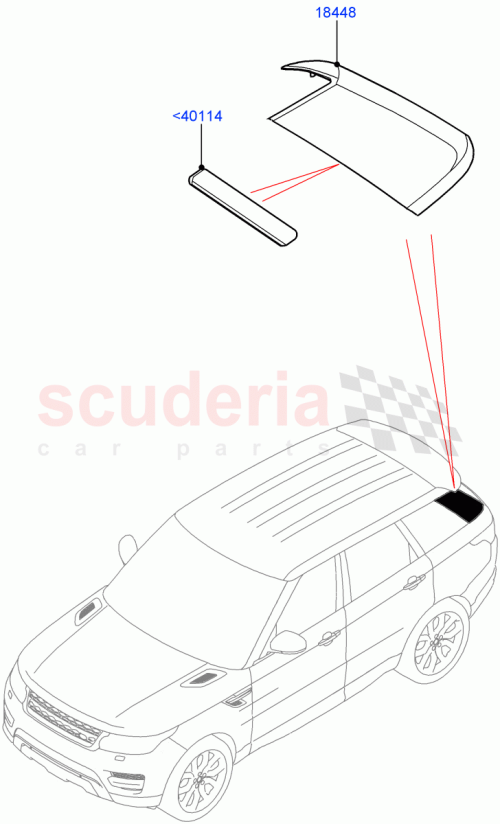 Part Diagram for Land Rover LR111670