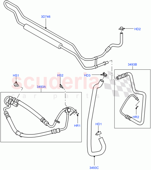 Part Diagram for Land Rover QEP500621