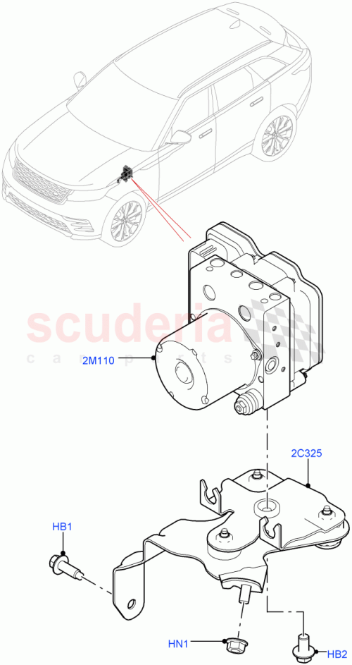 Part Diagram for Land Rover LR090984