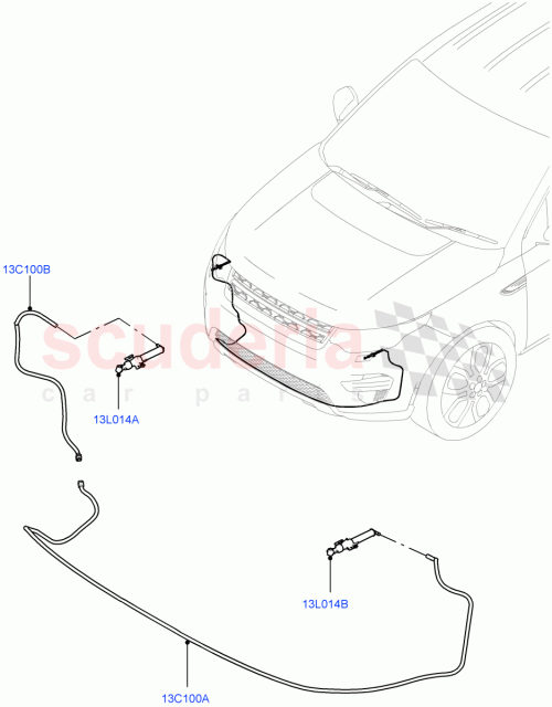 Part Diagram for Land Rover LR061217