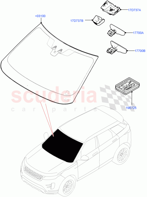 Part Diagram for Land Rover LR138675