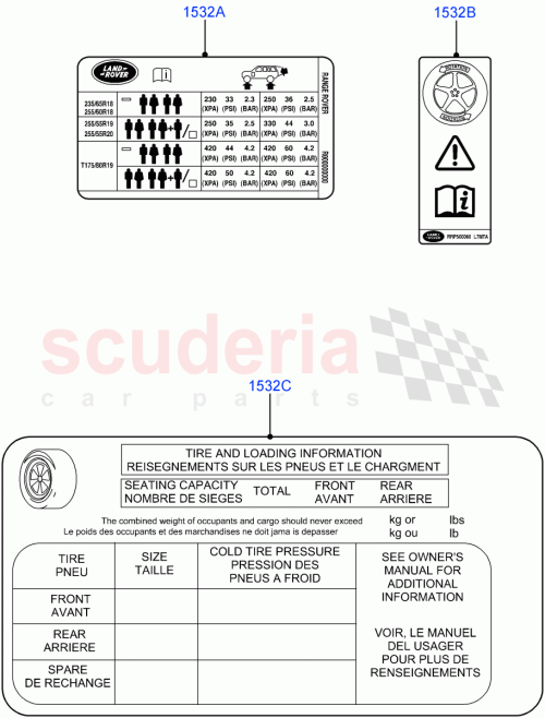Part Diagram for Land Rover LR029774